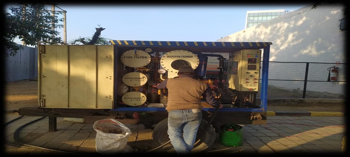 High-Vacuum Transformer Oil Filtration and Dehydration Plant